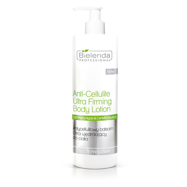 BIELENDA PROFESSIONAL anticeliulitinis stangrinantis kūno losjonas 500ml – profesionali priemonė salonams nuo celiulito