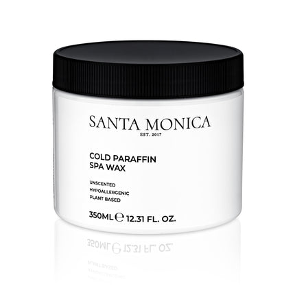 SANTA MONICA šalto parafino vaškas bekvapis 350 ml – profesionali rankų ir pėdų priežiūra manikiūro salonams