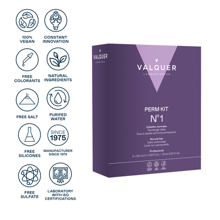 BeautyKit VALQUER cheminės garbanosios priemonių rinkinys – idealus stipriems ir ilgalaikiams garbanų efektams