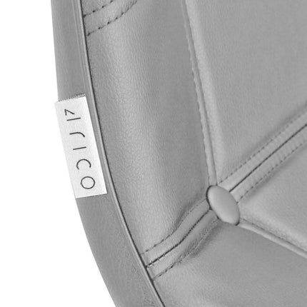 Pilka 4RICO QS-185 kėdė – skandinaviški baldai kosmetologijos studijoms ir nagų salonams