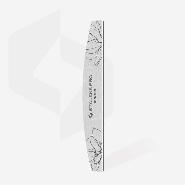Staleks Expert 40 mineralinė nagų dildė D forma #100/180 – profesionali dvipusė priemonė manikiūro salonams