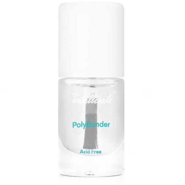 ISABELLENAILS nerūgštinis nagų gruntas Poly Bonder 6ml – profesionalus priešsluoksnis geliniams nagams salone