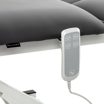 Elektrinis reabilitacinis masažo ir fizioterapijos stalas BALANCE Eso Pro, pilkas – nuotrauka 11