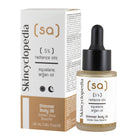 Skincyclopedia blizgesio suteikiantis kūno aliejus su spindesį skatinančiais aliejais 30ml – profesionali odos priežiūra