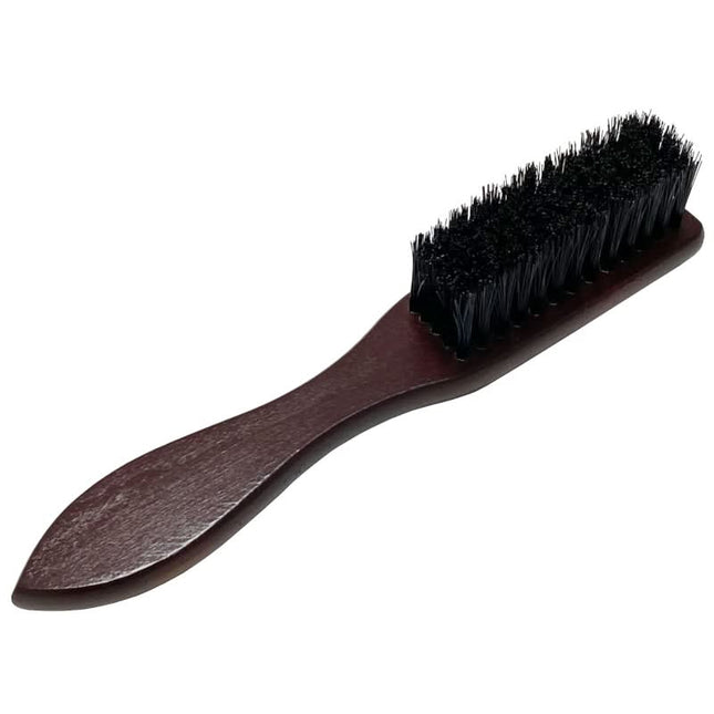 BeautyKit FADE Brush medinis šepetys plaukų nuvalymui kirpykloje – profesionali priemonė švariam darbui