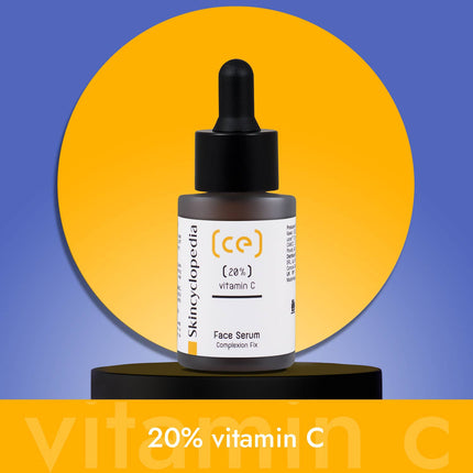 Koncentruotas 20% vitamino C serumas Skincyclopedia – antioksidacinė apsauga ir odos spindesys grožio salonams