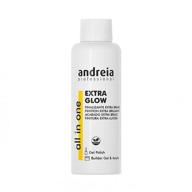 Andreia Professional All In One Extra Glow lipnumo nuėmėjas blizgesį suteikiantis manikiūro salono priemonė 100ml