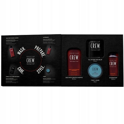 American Crew Most Wanted 4 in 1 Strong Hold vyriškas rinkinys - 4 vnt rinkinys