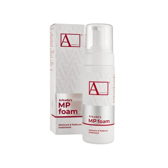 ARKADA MP Foam keratolitinės putos 150 ml – profesionali priemonė suragėjusiai odai šalinti