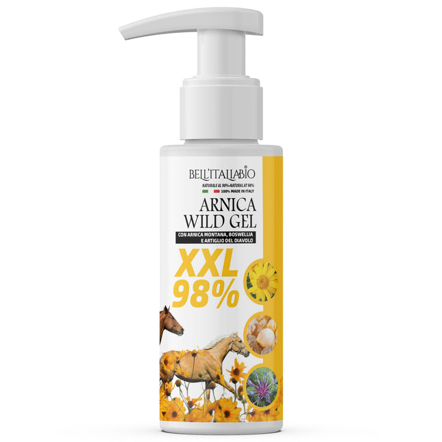 Natūralus arnikos gelis raumenims ir sąnariams, 98 %, 100ml