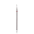 HEAD THE BEAUTY TOOLS deimantinis antgalis Flame RED Ø1.6 – profesionalus freza manikiūrui ir pedikiūrui