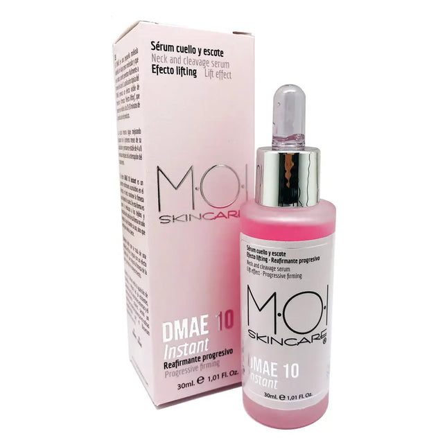MOI Skincare stangrinantis serumas kaklui ir dekoltė zonai 30ml – profesionali odos stangrumą didinanti priemonė salonams