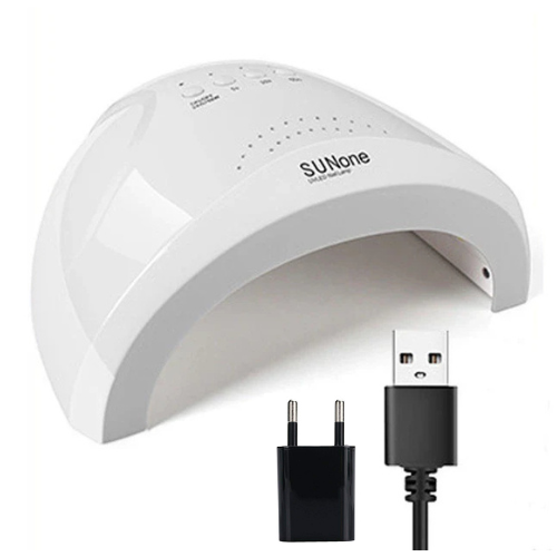 SUNONE nagu lampa LED/UV 45 W, balta, USB