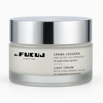 DR. Fukuj lengvas drėkinamasis kremas riebiai odai 50ml – profesionali odos priežiūra