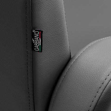 GABBIANO SEVILLA kirpyklos kėdė pilka – hidraulinis pakėlimo mechanizmas patogiam darbui su klientais