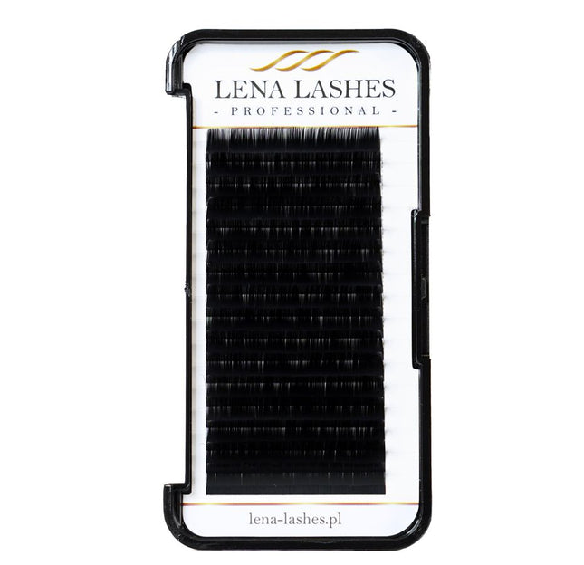 Lena Lashes Professional Volume L 0.10 Mix juodos blakstienos apimties metodui salonams