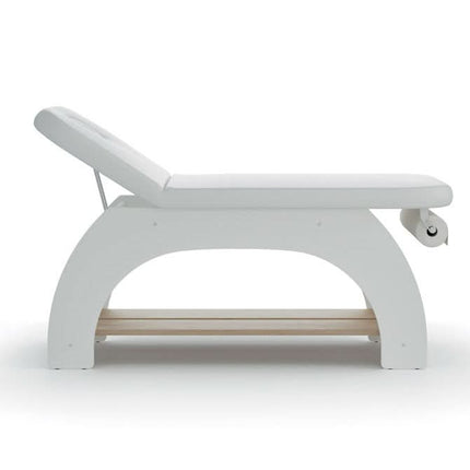 VISMARA Made gultas masažui minimalistinis dizainas baltos spalvos salonui