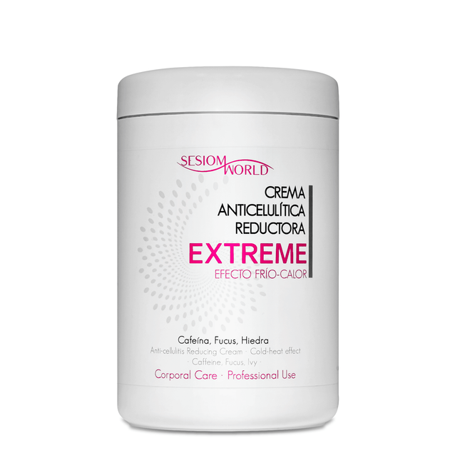 BeautyKit EXTREME anticeliulitinis kremas su šildančiu poveikiu 1000 ml – profesionalus kūno formavimo preparatas salonams