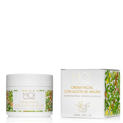 BeautyKit M·O·I Skincare veido kremas su argano aliejumi 125 ml – intensyviai drėkinantis odos priežiūros produktas