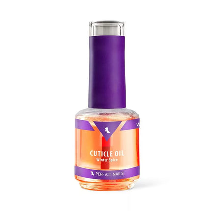 Perfect Nails žiemos prieskonių aromato odelių minkštinimo aliejus 15ml – intensyvi odelių priežiūra manikiūro metu