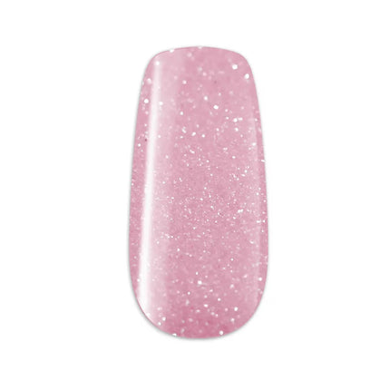 Bespalvė rožinės spalvos gelinio nagų lako bazė be HEMA – saugi formulė nagų salonams, 15ml