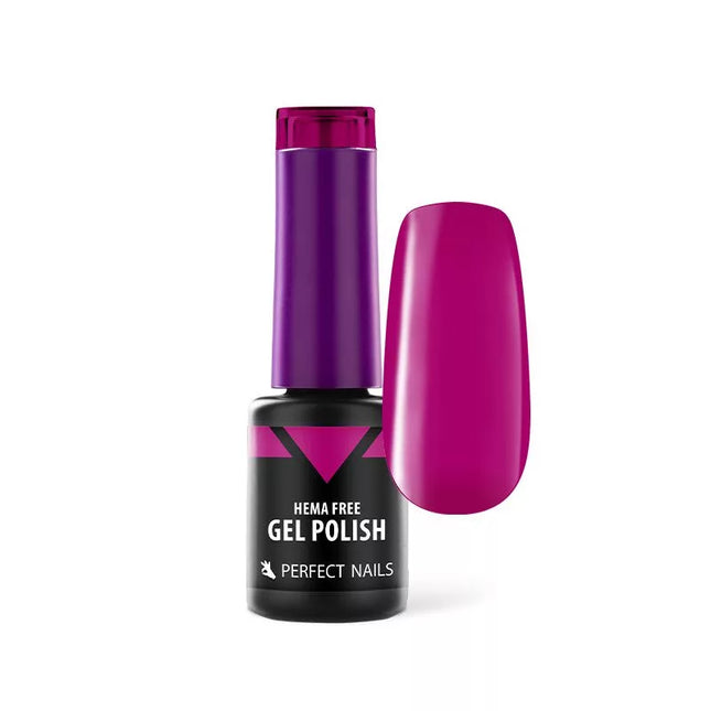 Perfect Nails HEMA FREE gelinis lakas Pink Alive 4ml – profesionalus, be HEMA alergenų, ryškiai rožinis atspalvis