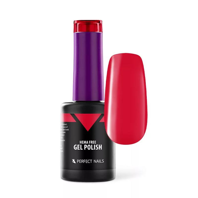 Perfect Nails HEMA FREE gelinis lakas LIPSTICK 8ml – profesionalus, be HEMA alergenų, salonams