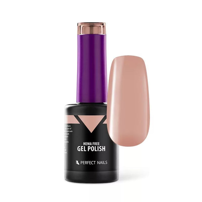 Perfect Nails HEMA FREE gelinis lakas NUDE atspalvis 8ml – profesionalus, hipoalerginis lakas manikiūro salonams