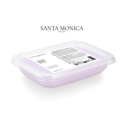 SANTA MONICA levandų parafinas 450ml – profesionalus rankų ir kojų minkštinimas manikiūro bei pedikiūro procedūroms salone