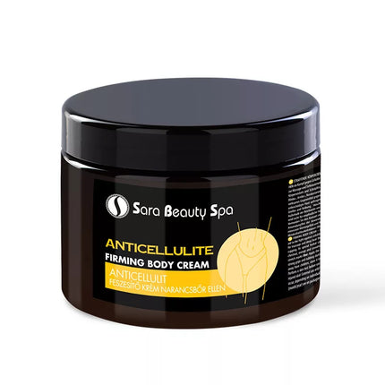 Sara Beauty Spa stangrinantis anticeliulitinis kūno kremas 500 ml – profesionali priemonė salonams ir spa procedūroms