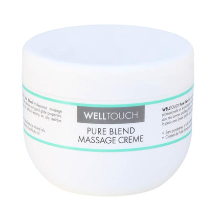 WELLTOCH Pure Blend naturalus masažo kremas 300ml – profesionalus kremas kūno masažui salonams