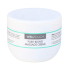 WELLTOCH Pure Blend naturalus masažo kremas 300ml – profesionalus kremas kūno masažui salonams