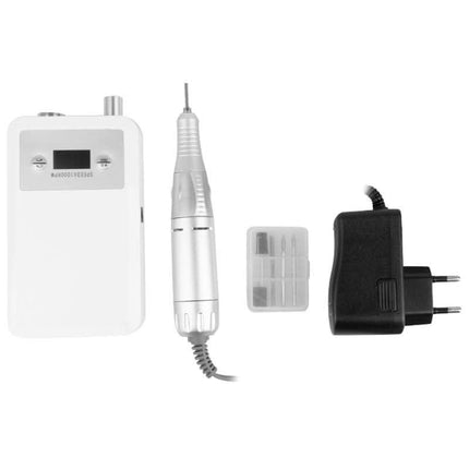 BeautyKit JD308 belaidė freza profesionaliam manikiūrui – 35W galia mobiliam darbui pas klientą