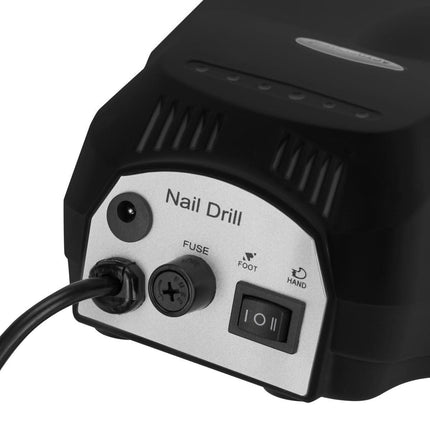 BeautyKit J202 nagų freza salonams – 65W galia ir Twist-Lock sistema greitam darbui