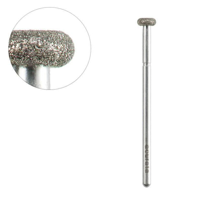 ACURATA deimantinis frezos antgalis MINI DISC 5,5/2,2 mm – profesionali nagų paviršiaus apdirbimo frezė manikiūrui ir pedikiūrui