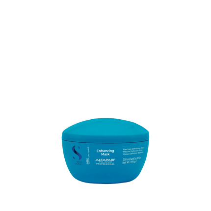 ALFAPARF MILANO Semi di Lino Curls maitinanti kaukė garbanotiems plaukams 200 ml salonams