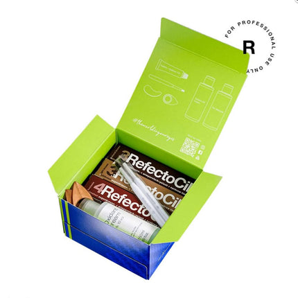 Antakių ir blakstienų dažų rinkinys REFECTOCIL Starter Kit - nuotrauka 5