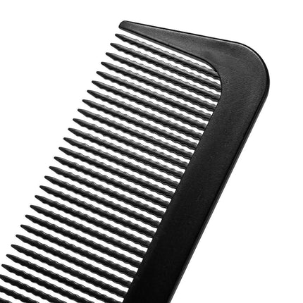 BeautyKit N-1217 barberių šukos naudojamos su elektriniu plaukų kirpimo mašinėliu – antistatinės, skirtos kasdieniam salonų d