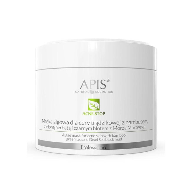 APIS ACNE-STOP dumblių kaukė probleminei odai su bambuko ir žaliosios arbatos ekstraktu, 100 g
