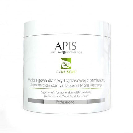 APIS ACNE-STOP dumblių kaukė probleminei odai su bambuko ir žaliosios arbatos ekstraktu, 250 g