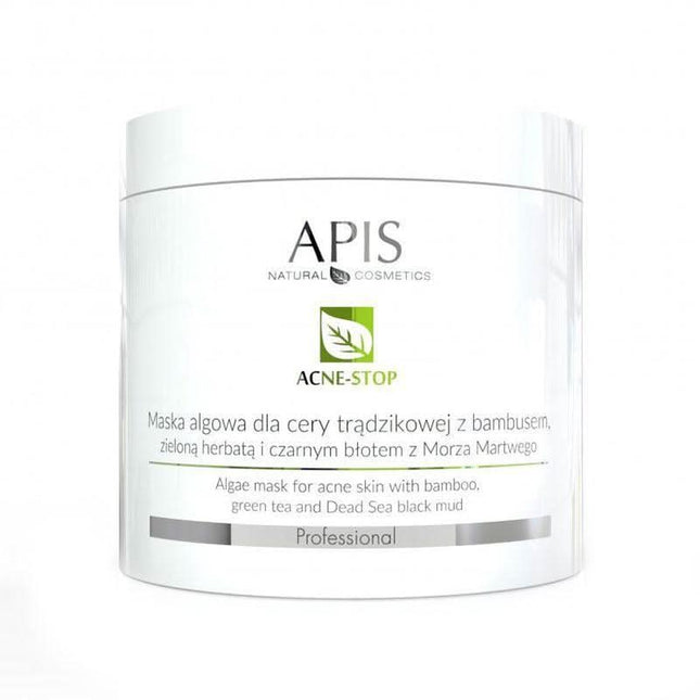 APIS ACNE-STOP dumblių kaukė probleminei odai su bambuko ir žaliosios arbatos ekstraktu, 250 g