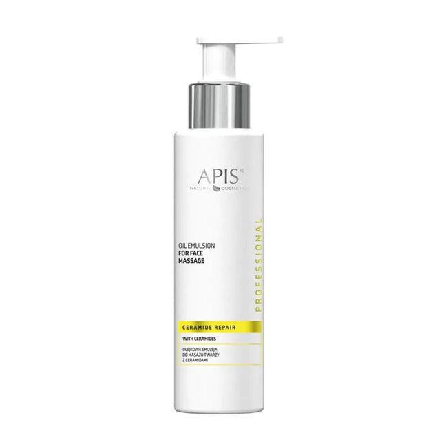 APIS CERAMIDE REPAIR masažinė veido aliejaus emulsija su keramidais 150 ml – profesionali kosmetika salonams