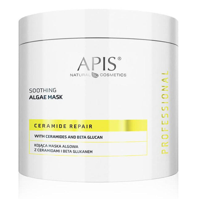 APIS Ceramide Repair raminanti alginate kaukė su keramidais ir beta gliukanu 200g jautriai odai