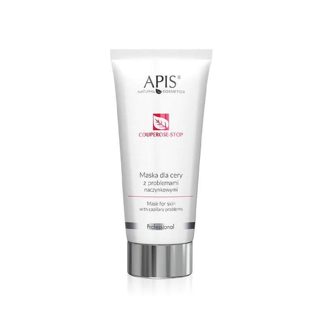 APIS COUPEROSE-STOP raminanti kaukė odai su išsiplėtusiais kapiliarais 200ml – profesionali kosmetika jautriai odai
