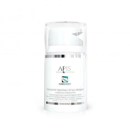 APIS DERMASOFT intensyviai raminantis gelis po odos procedūrų 50ml – kosmetologams sudirgusiai odai
