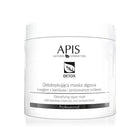 APIS DETOXIFYING detoksikuojanti dumblių kaukė su bambuko anglimi ir jonizuotu sidabru 250g – profesionali kosmetika riebiai 