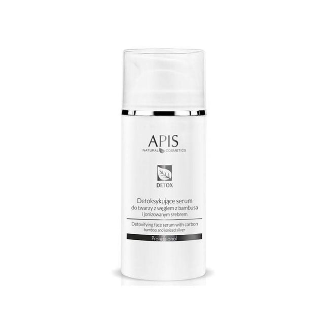 APIS DETOXIFYING detoksikuojantis veido serumas su bambuko anglimi ir jonizuotu sidabru 100ml – riebiai ir mišriai odai