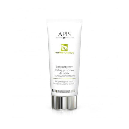 APIS HYDRO EVOLUTION fermentinis kriaušių šveitiklis su vulkanine lava 2in1 200ml – veido šveitiklis kosmetikai