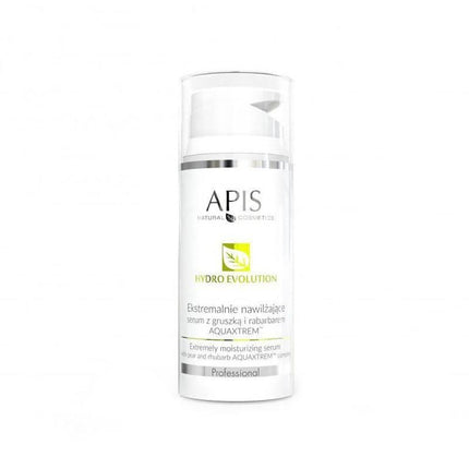 APIS HYDRO EVOLUTION drėkinantis serumas su kriaušėmis ir rabarbarais AQUAXTREM™ dehidratuotai odai, 100 ml