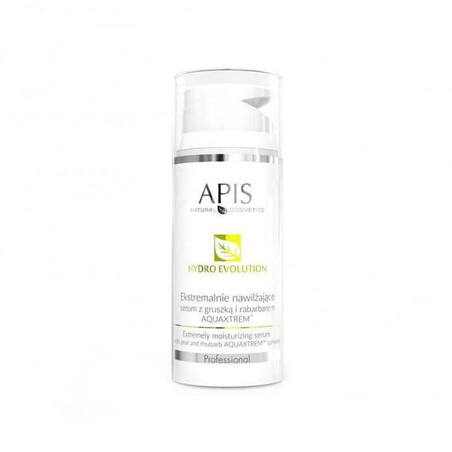 APIS HYDRO EVOLUTION drėkinantis serumas su kriaušėmis ir rabarbarais AQUAXTREM™ dehidratuotai odai, 100 ml